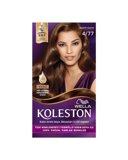 Koleston Kit Saç Boyası 4/77 Kadife Kahve