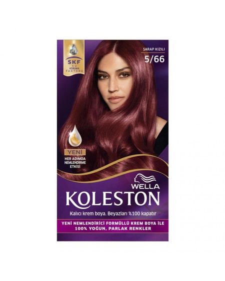 Koleston Kit Saç Boyası 5/66 Şarap Kızılı