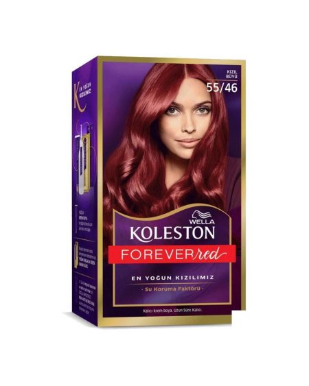 Koleston Kit Saç Boyası 55/46 Kızıl Büyü