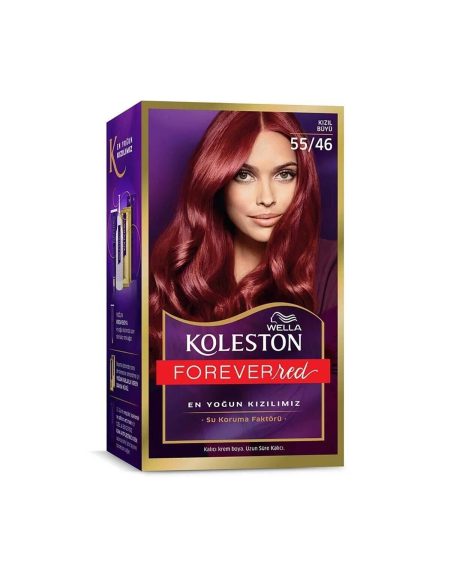 Koleston Kit Saç Boyası 55/46 Kızıl Büyü