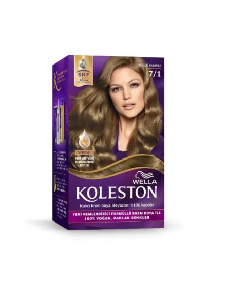 Koleston Kit Saç Boyası 7/1 Küllü Kumral