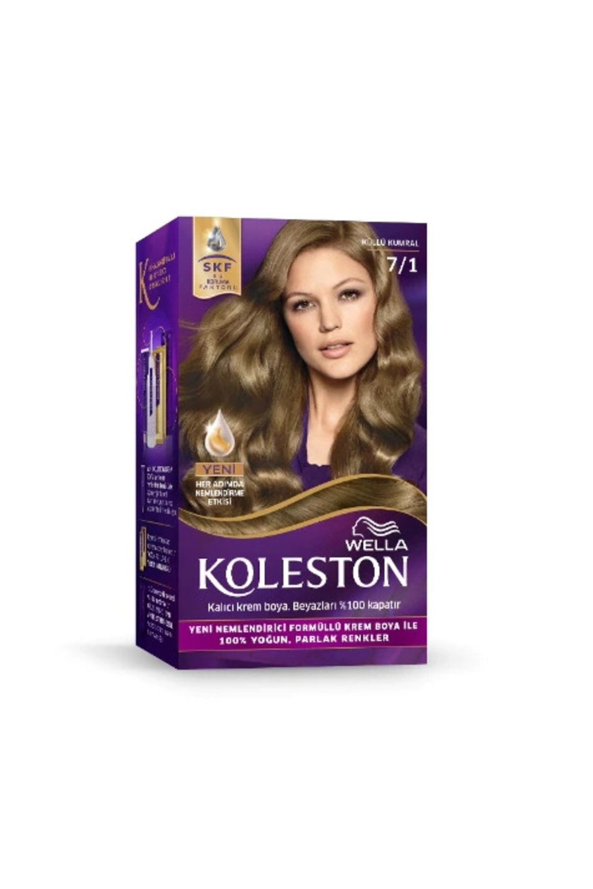 Koleston Kit Saç Boyası 7/1 Küllü Kumral - Görsel 5