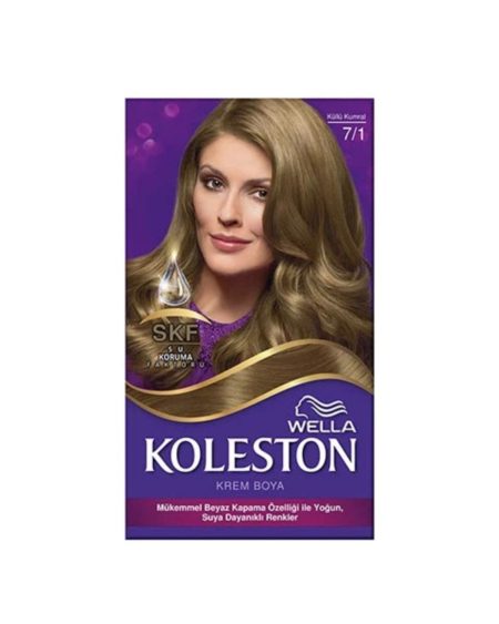 Koleston Kit Saç Boyası 7/1 Küllü Kumral