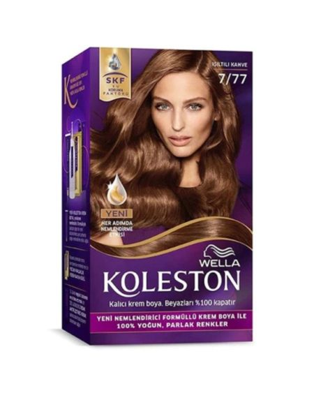 Koleston Kıt Saç Boyası 7/77 Işıltılı Kahve
