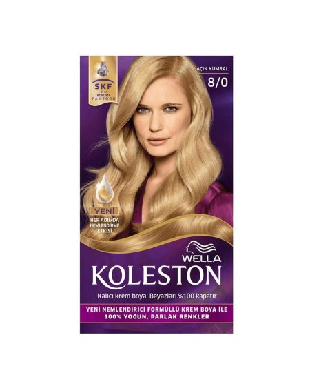 Koleston Kit Saç Boyası 8/0 Açık Kumral