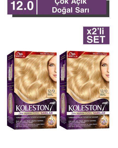 Koleston Supreme Kit 12/0 Çok Açık Doğal Sarı *18 X2'li Set