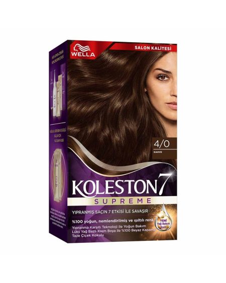 Koleston Supreme Saç Boyası 4/0 Kahve