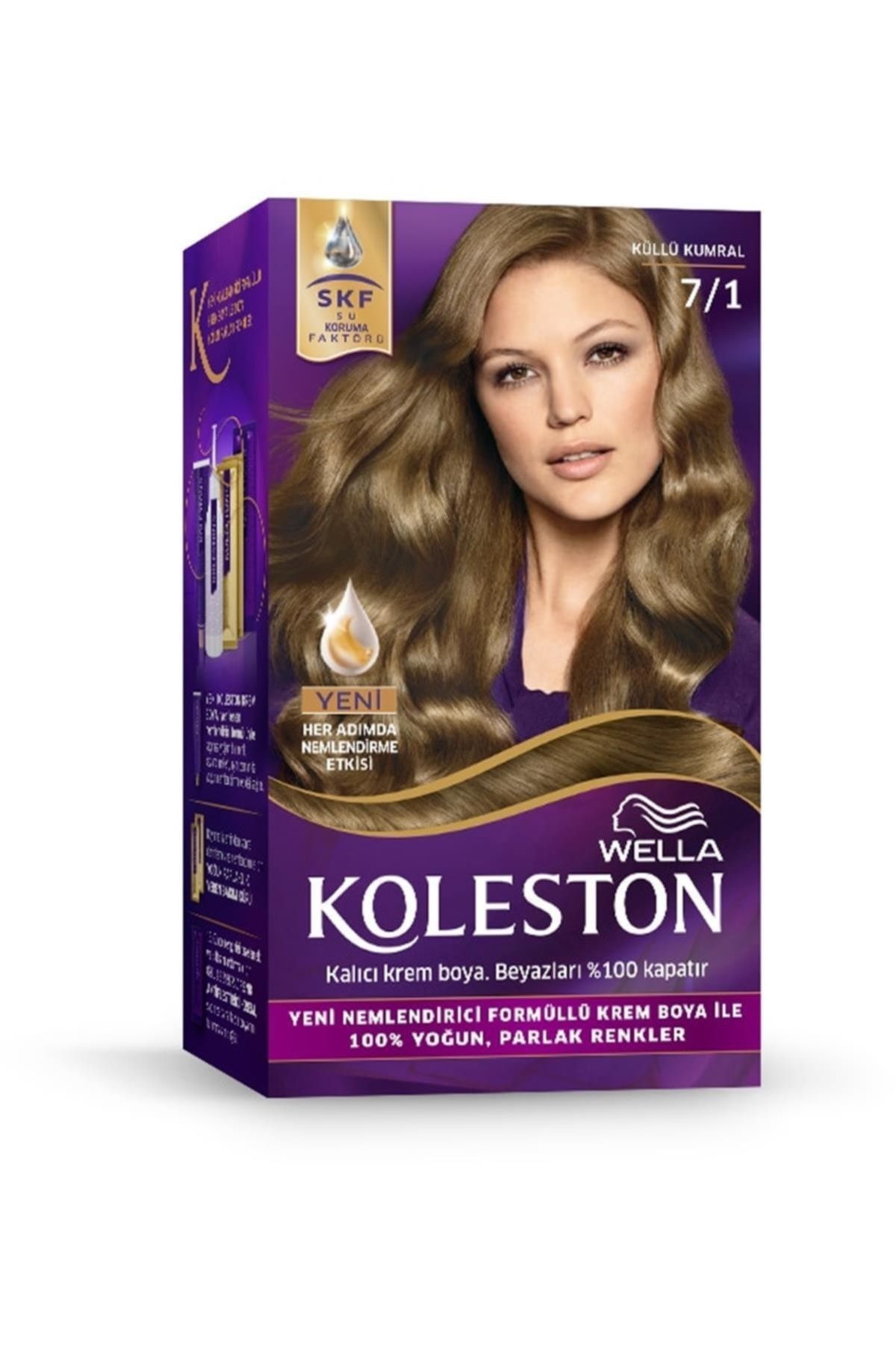 Marka: Koleston Kit Saç Boyası 7/1 Küllü Kumral Kategori: Saç Boyası