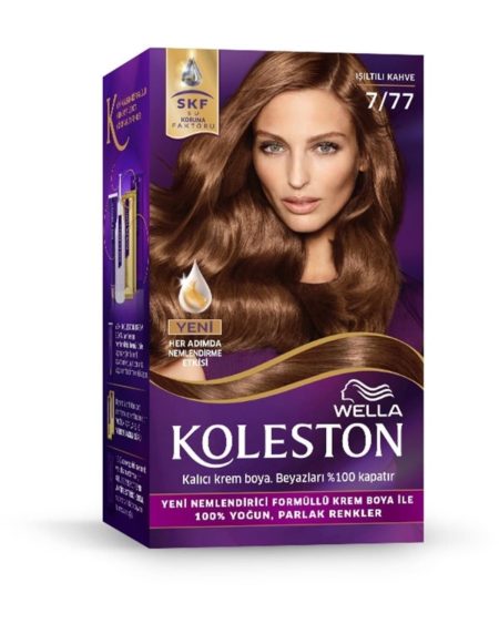 Marka: Koleston Kit Saç Boyası 7/77 Işıltılı Kahve Kategori: Saç Boyası