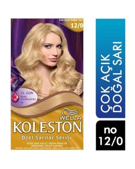 Marka Wella Kit Set Saç Boyası 12/0 Çok Açık Sarı Kategori: Saç Boyası