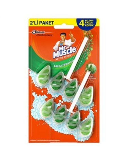 Mm Actıve Clean Klozet Blok 2'li Paket Çam Kokulu 77.2g