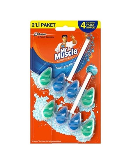 Mm Actıve Clean Klozet Blok 2'li Paket Marıne 77.2g