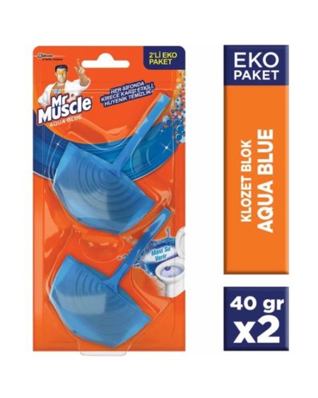 Mr Muscle Aqua Mavi 2Li