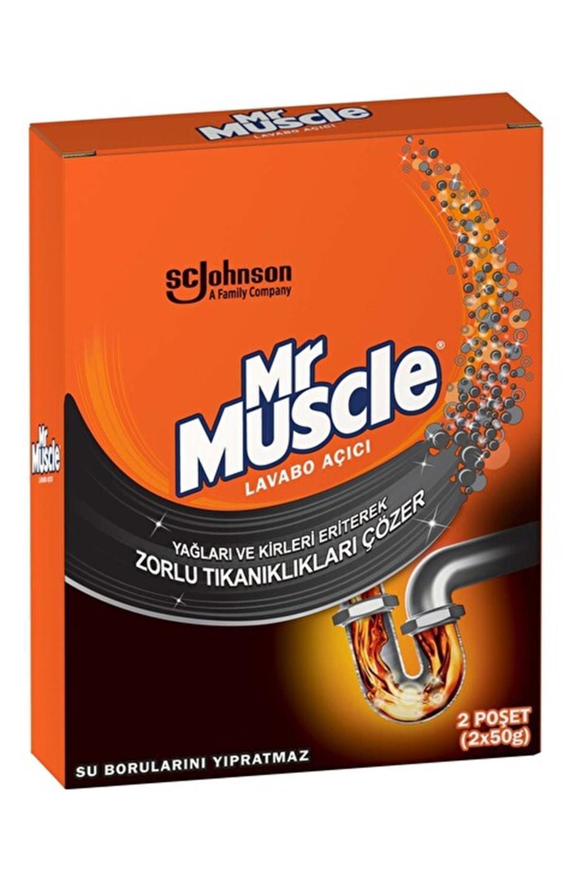 Mr Muscle Granül Lavabo Açıcı 2'li Paket 2x50 gr