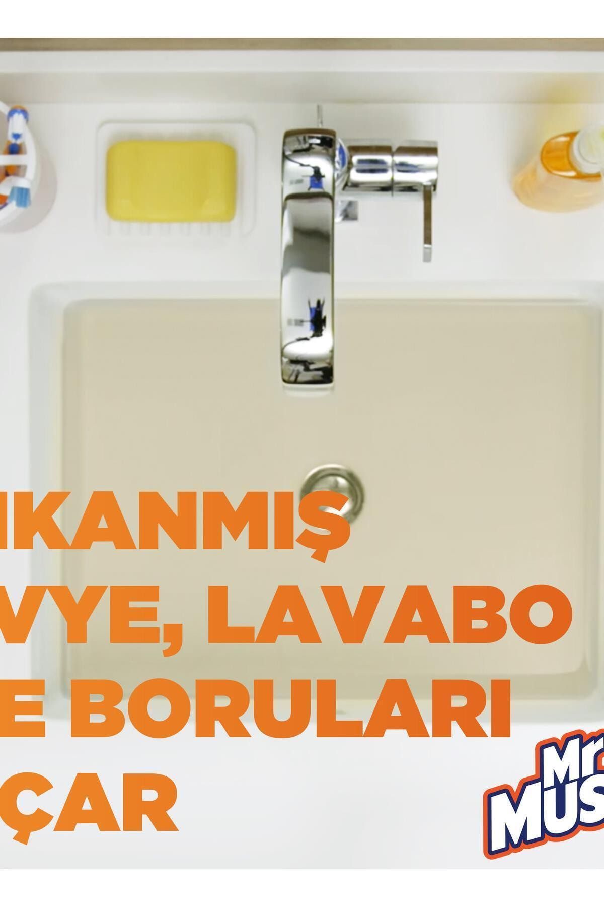 Mr Muscle Granül Lavabo Açıcı 2 li Paket 2x50 gr - Görsel 3