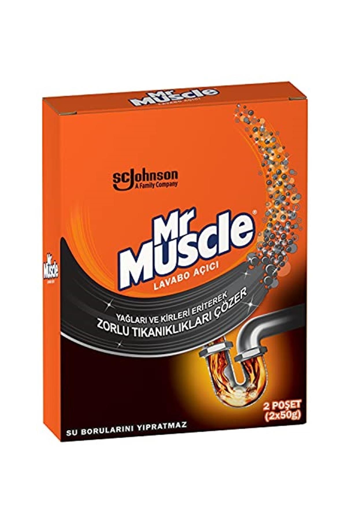 Mr Muscle Granül Lavabo Açıcı, 2x50 Gr
