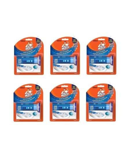 Mr Muscle Klozet Jel 6 Jel Içeren Disk 36 Ml Marıne 6 Adet