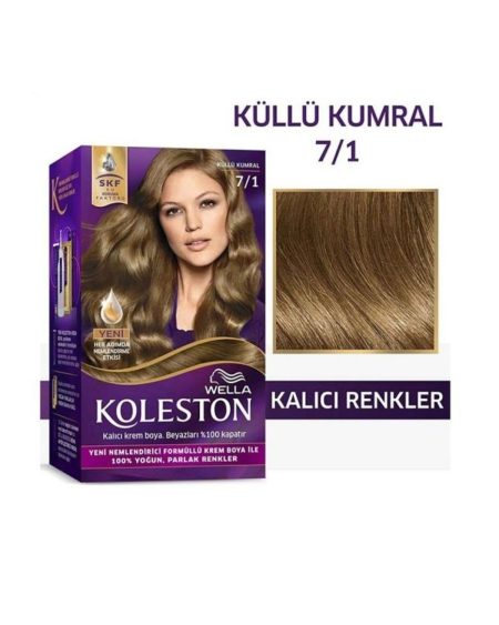 Naturals Saç Boyası 7/1 Küllü Kumral