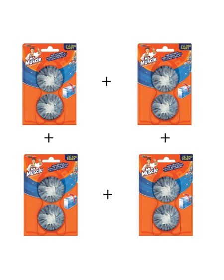 Rezervuar Blok Tuvalet Temizleyici 4'lü Set