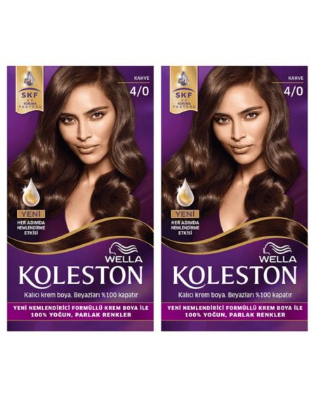 Saç Boyası 4/0 Kahve X2 Adet