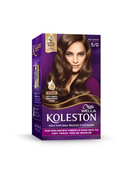 Saç Boyası 5/0 Açık Kahve