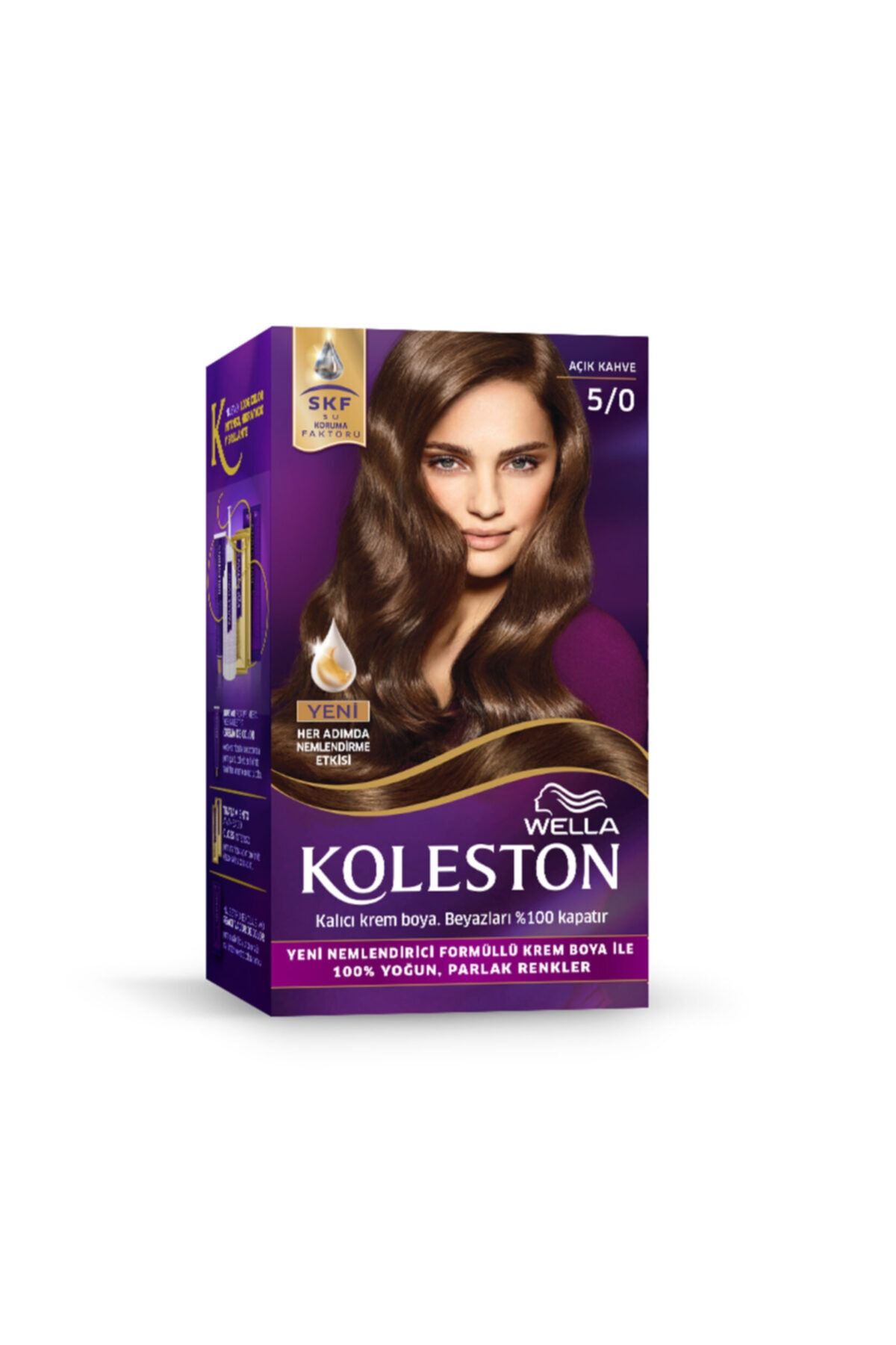 Saç Boyası 5/0 Açık Kahve