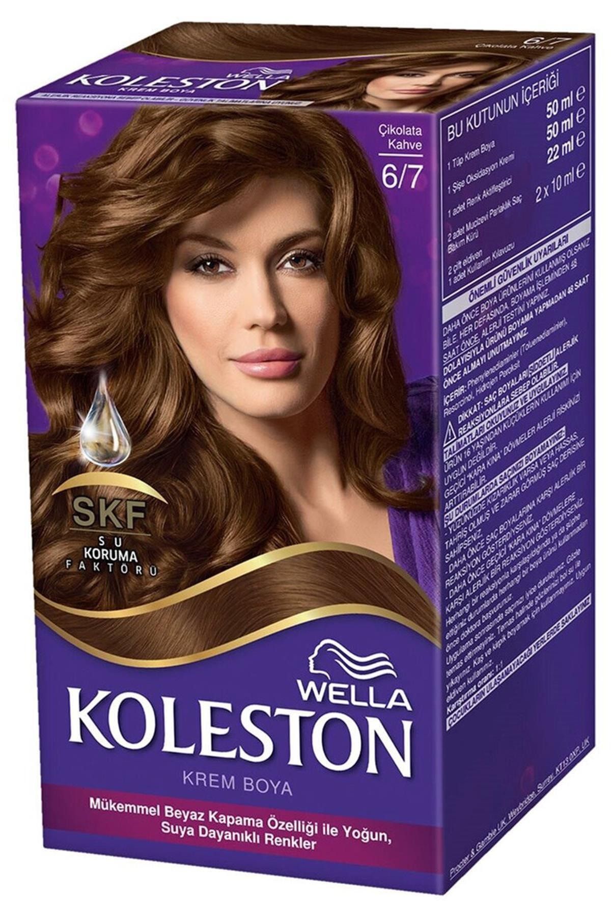 Saç Boyası Çikolata Kahve 6 7 50ml