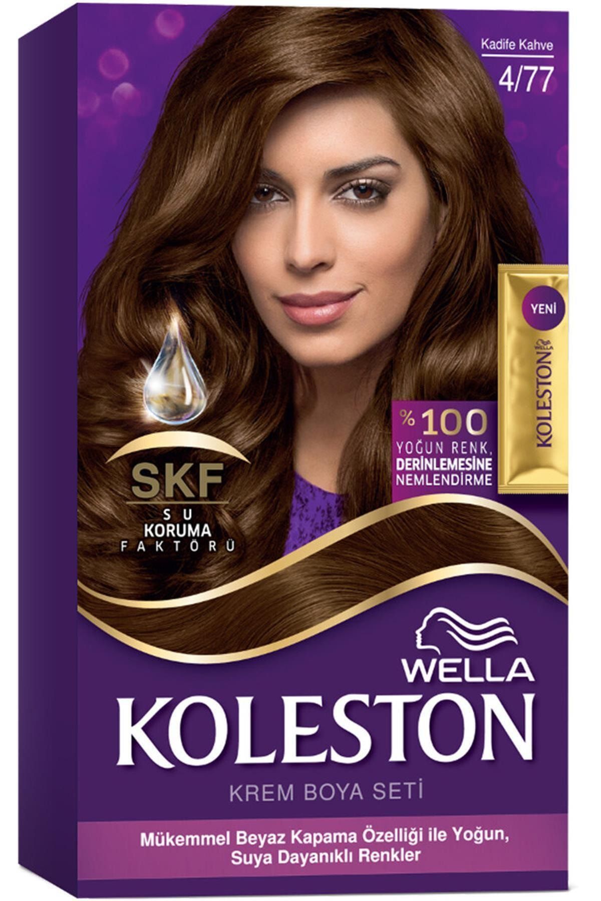 Saç Boyası Kadife Kahve 4 77 50 ml