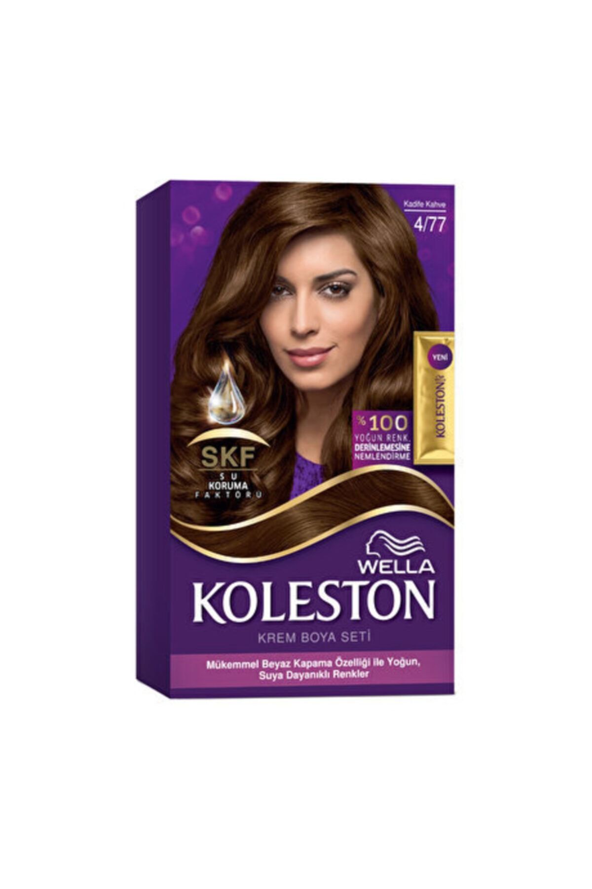 Saç Boyası Kadife Kahve 4/77 50 Ml