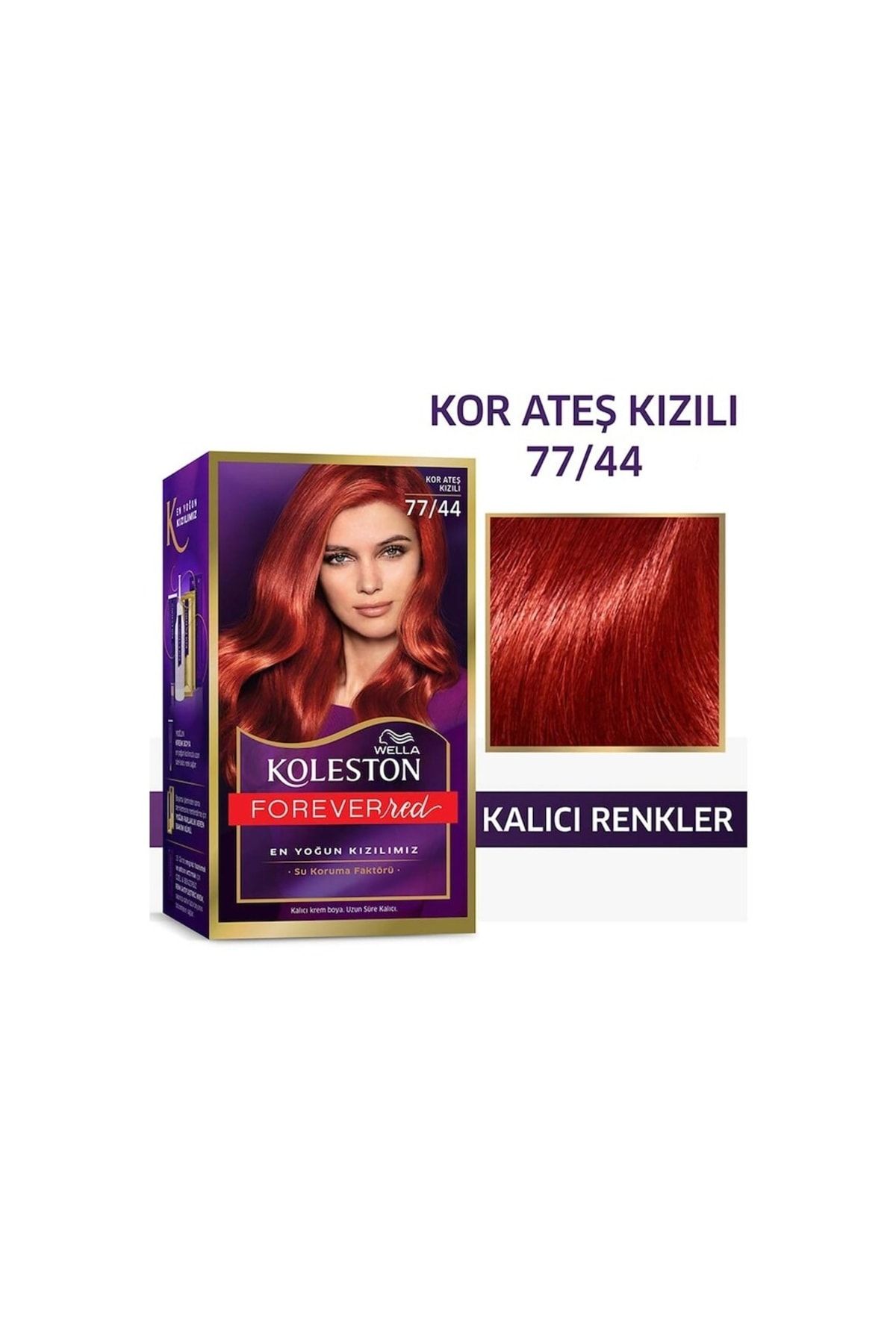 Saç Boyası Kor Ateşi Kızılı 77-44