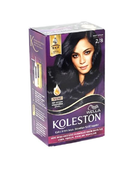 Saç Boyası Mavi Siyah 2/8 50 Ml