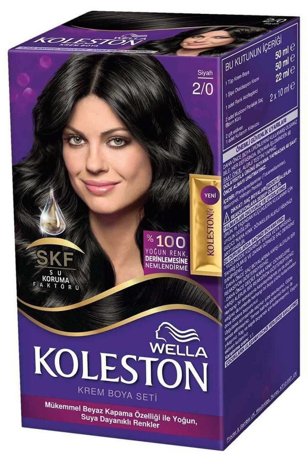 Saç Boyası Siyah 2 0 50 ml