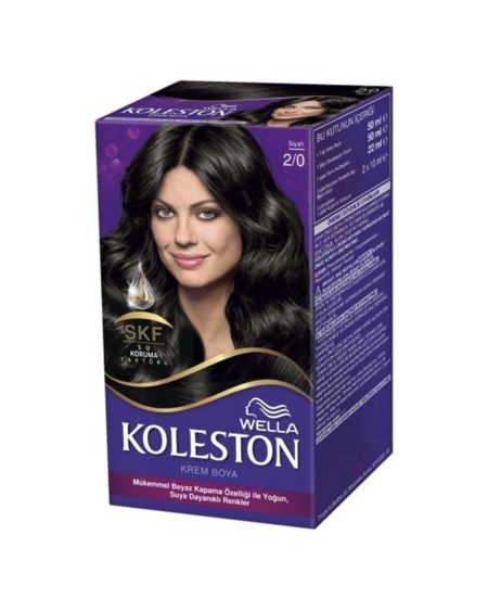 Saç Boyası Siyah 2-0
