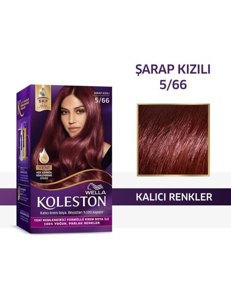 Şarap Kızılı Kit Saç Boyası 5/66