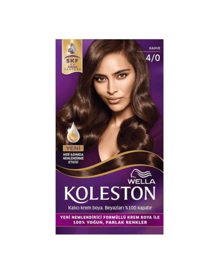 Set 4/0 Kahve Saç Boyası Wella