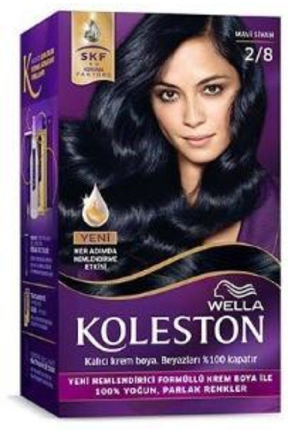 Set Boya 2/8 Mavi Siyah