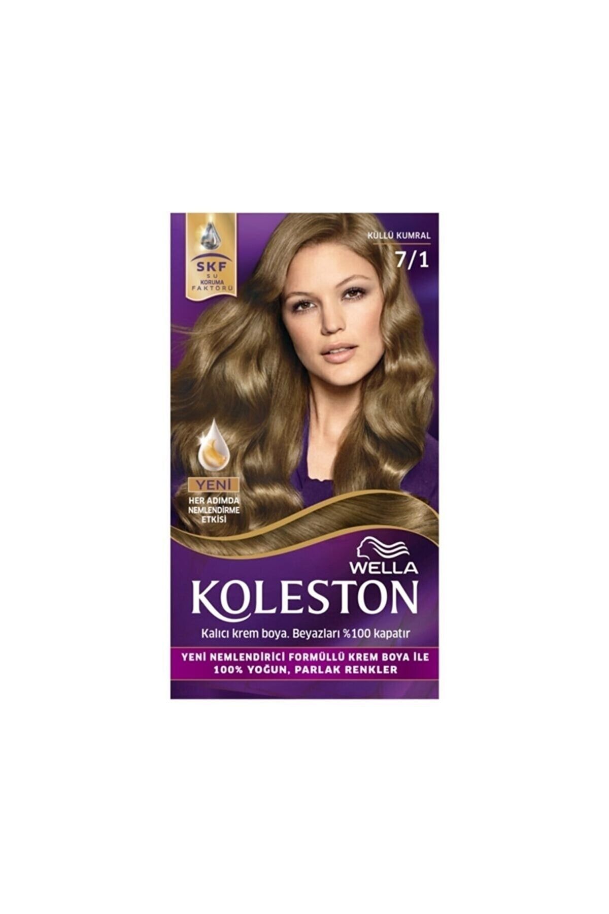 Set Boya 7-1 Küllü Kumral Saç Boyası 7-1