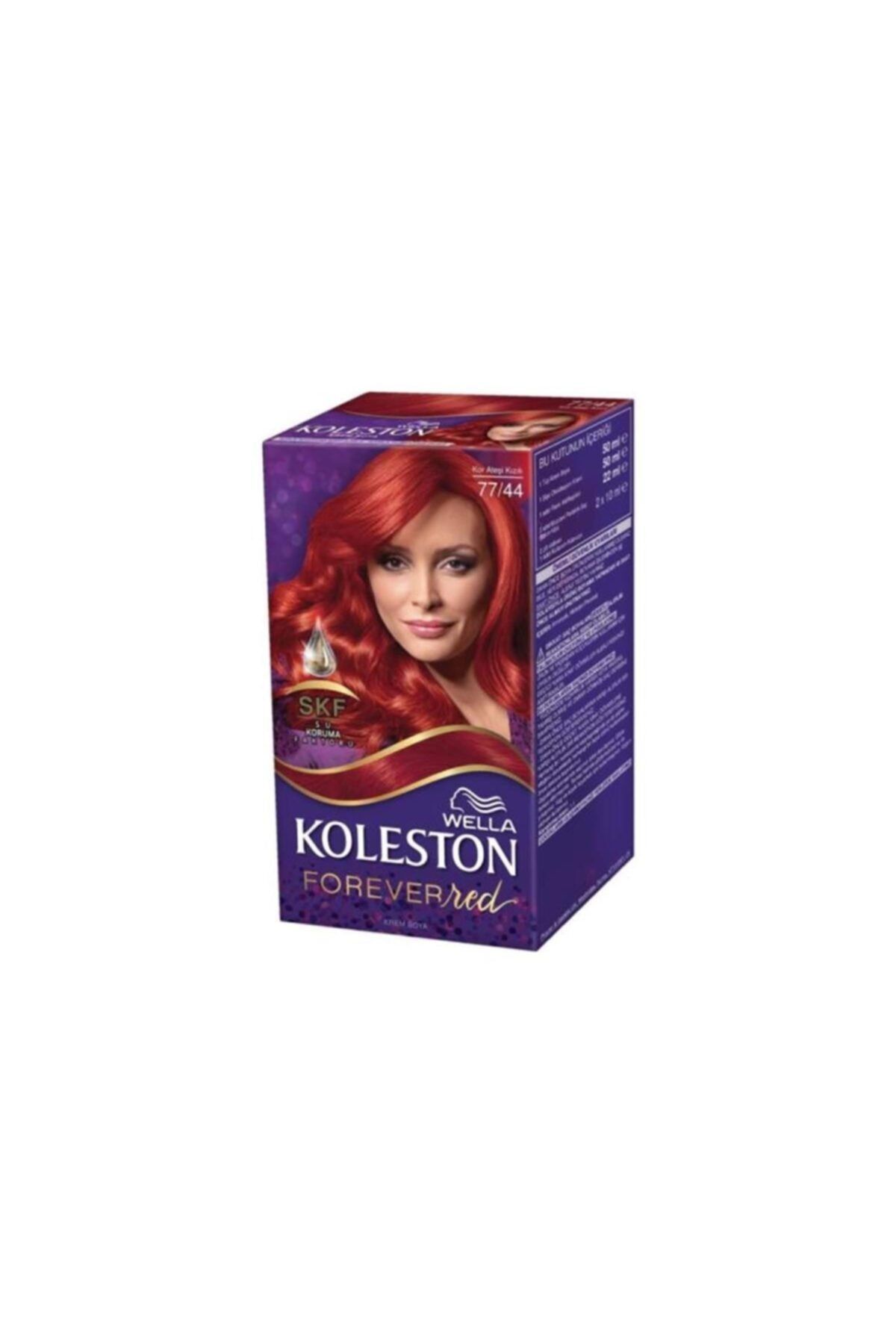 Set Boya 77/44 Kor Ateşi Kızılı