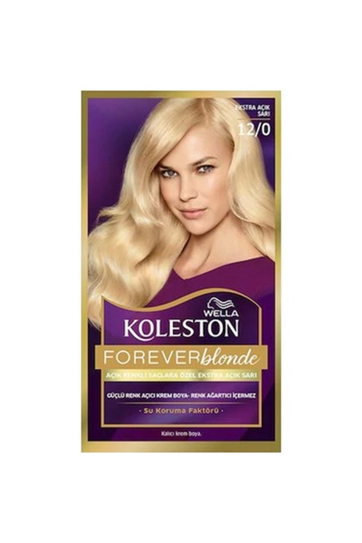 Set Krem Saç Boyası 12/0 Ekstra Açık Sarı