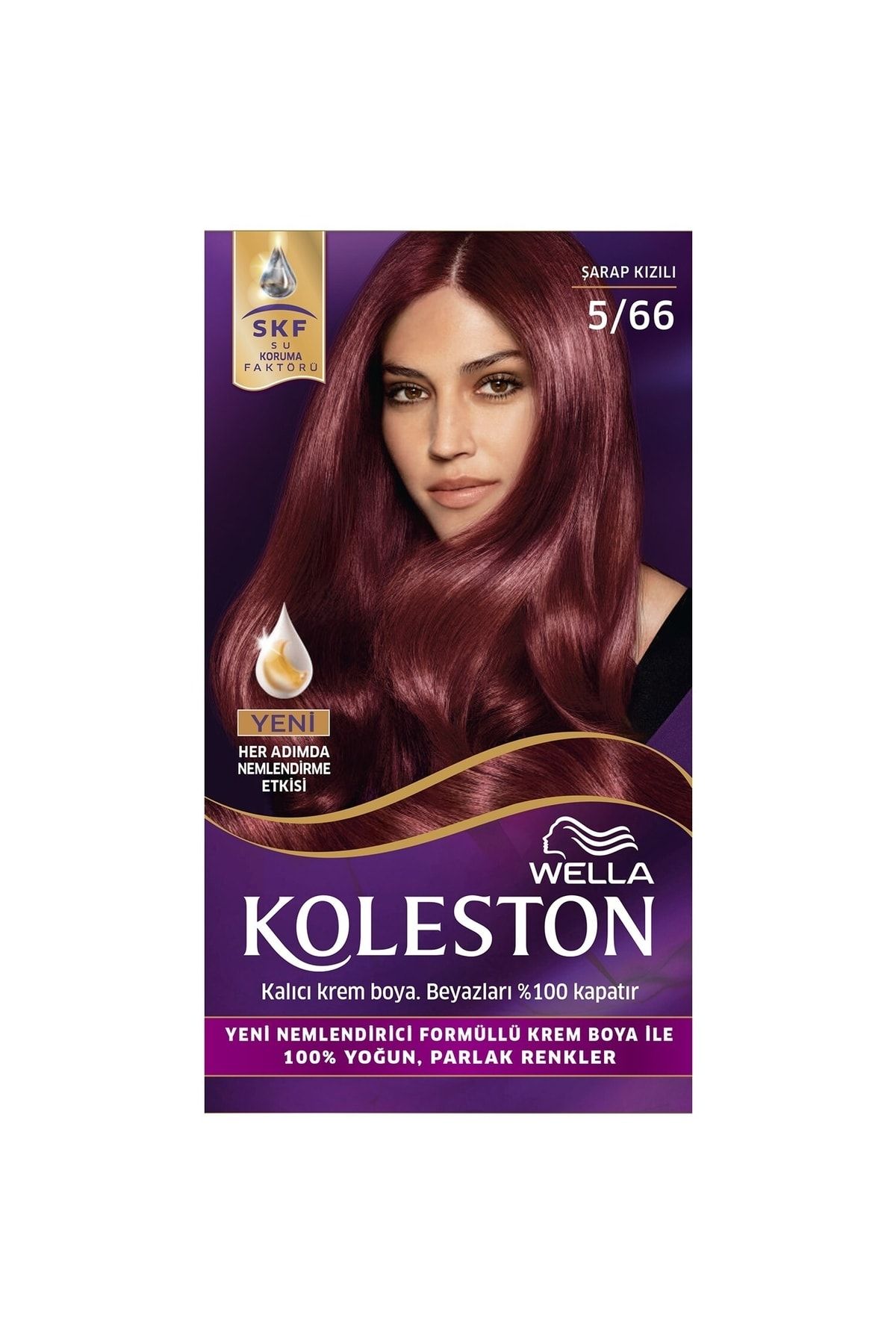 Set Saç Boyası 5/66 Şarap Kızılı Saç Boyası