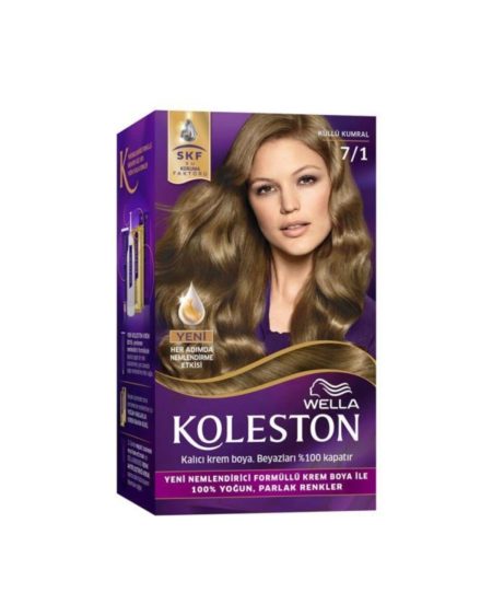 Set Saç Boyası 7/1 Küllü Kumral