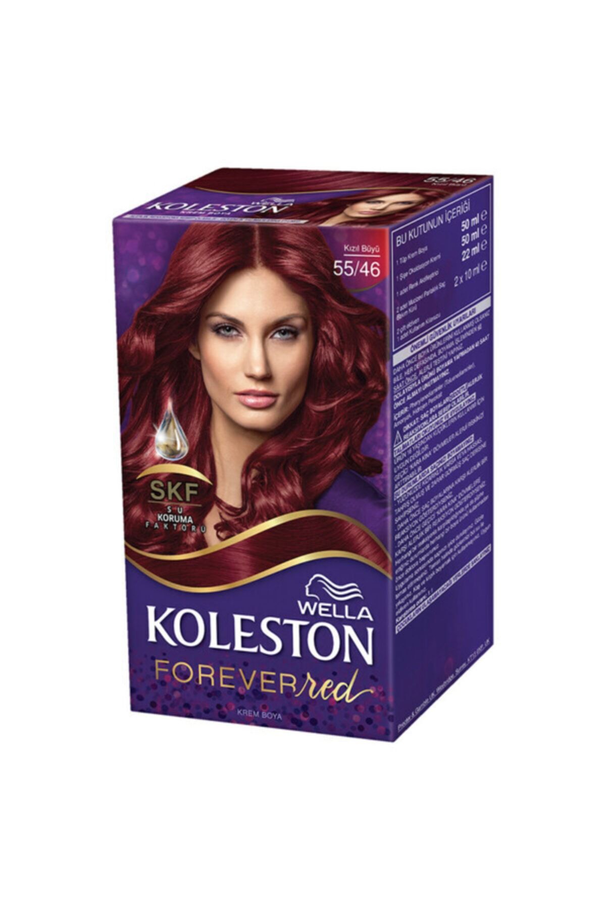 Set Saç Boyası Özel Kızıllar Serisi 55/46 Kızıl Büyü