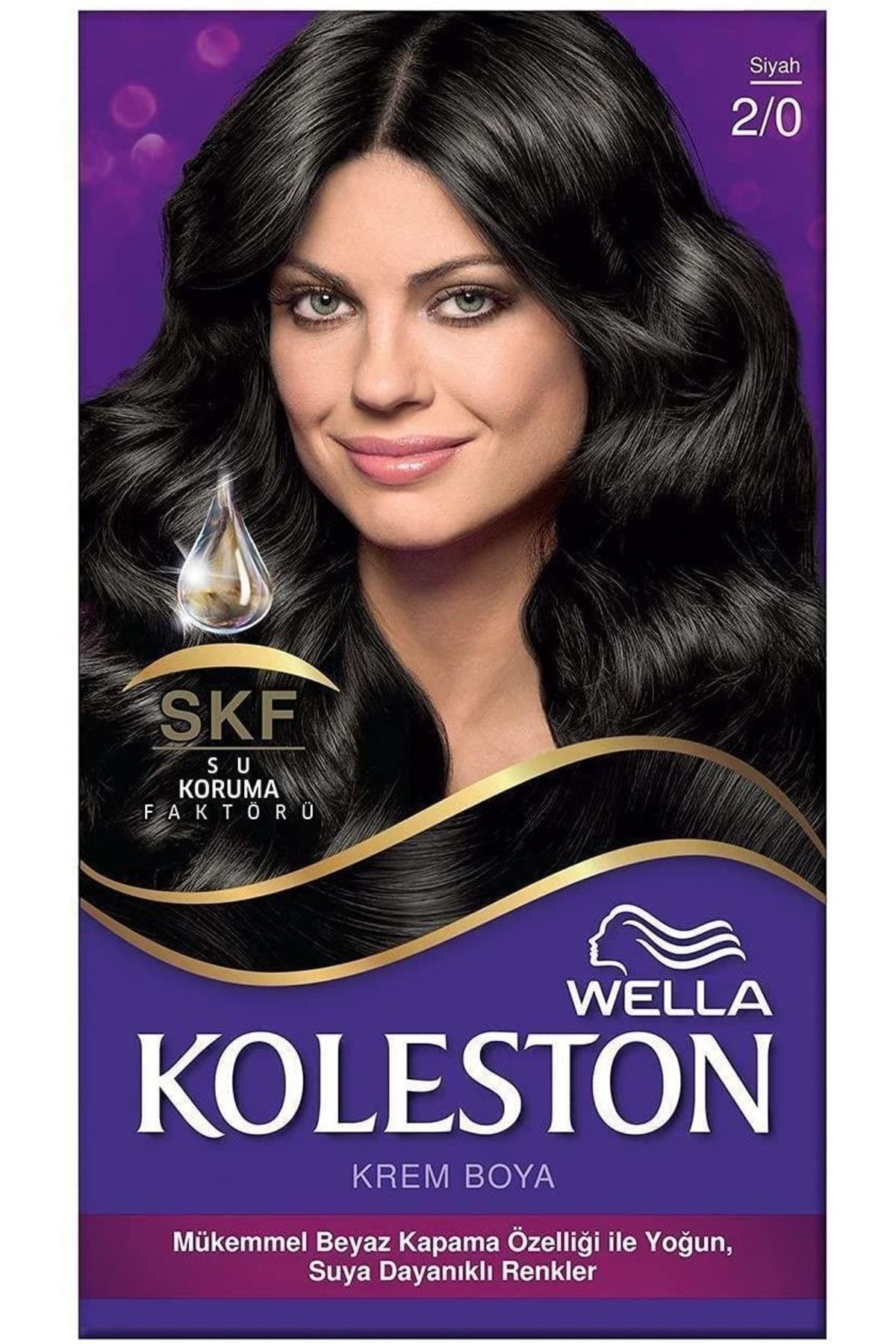 Set Saç Boyası Siyah 2/0