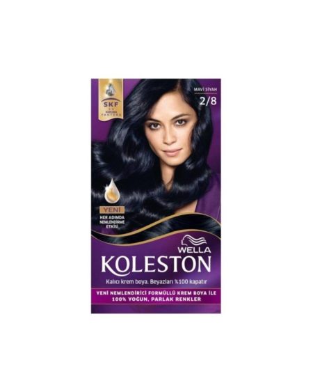 Wella 2-8 Mavi Siyah Saç Boyası X 2 Paket