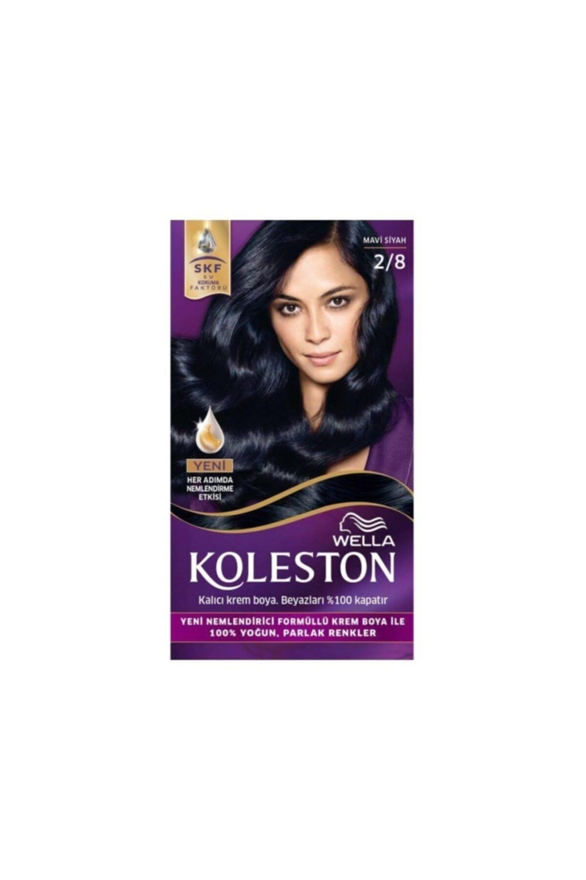 Wella 2-8 Mavi Siyah Saç Boyası X 2 Paket