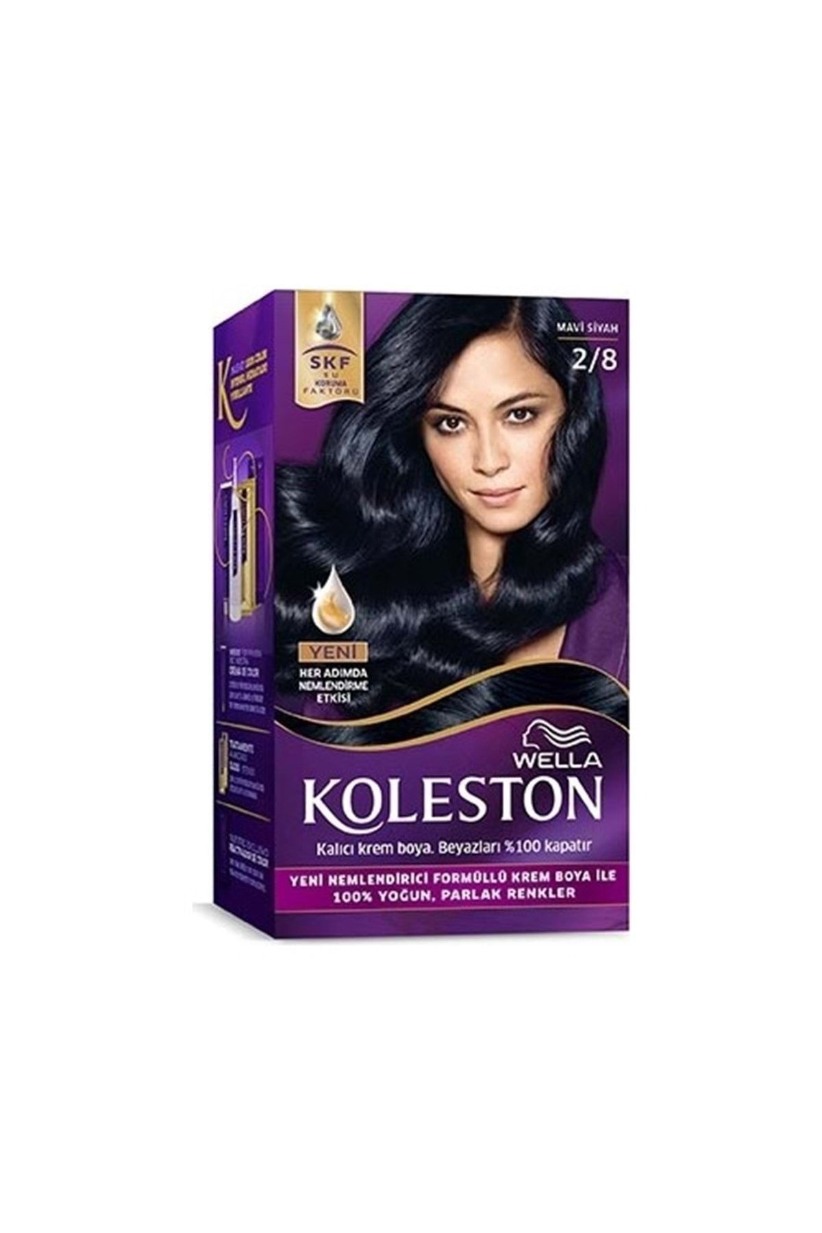 Wella Saç Boyası 2/8 Mavi Siyah