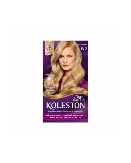 Wella Saç Boyası Seti 8/0 Açık Kumral 4056800127745