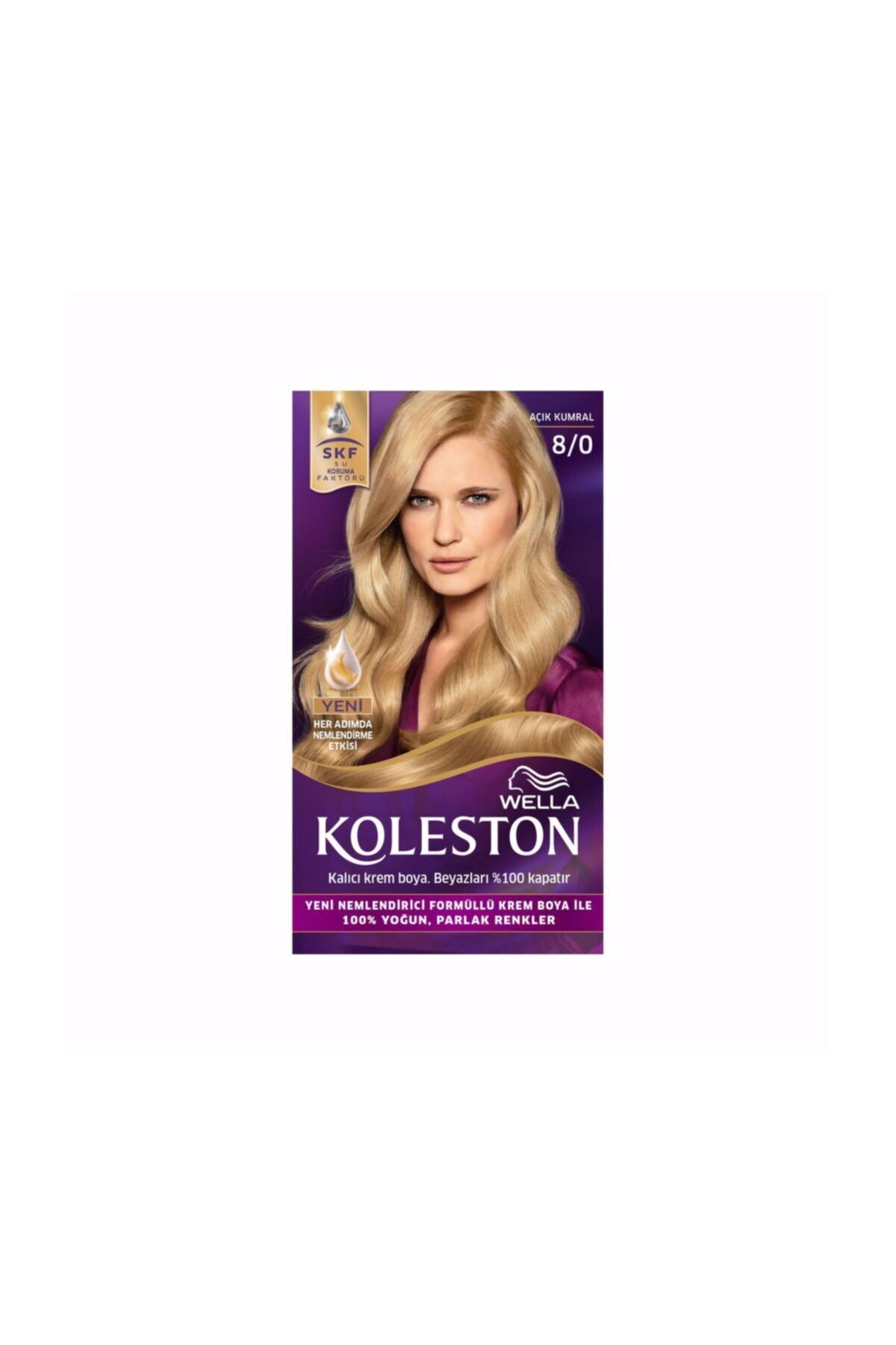 Wella Saç Boyası Seti 8/0 Açık Kumral 4056800127745