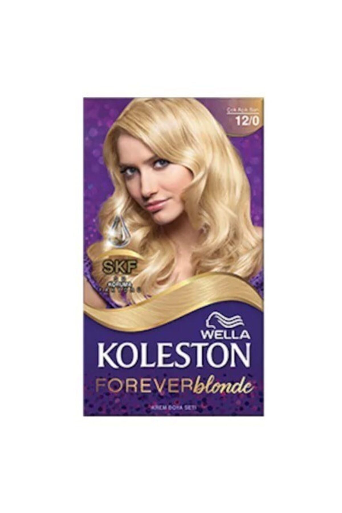 Wella Set 12-0 Çok Açık Sarı Saç Boyası X 2 Paket
