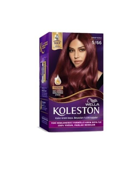 Wella Set 5-66 Şarap Kızılı Saç Boyası X 2 Paket